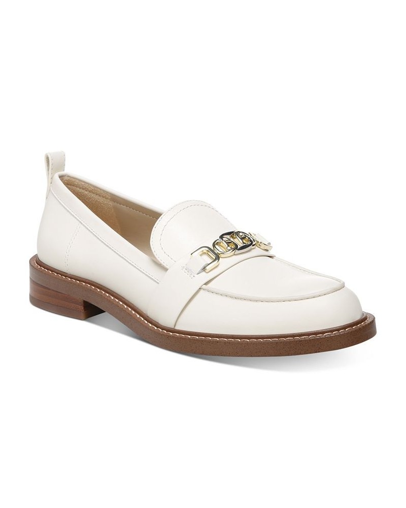 Women's Christy Tailored Loafers White $33.00 Shoes