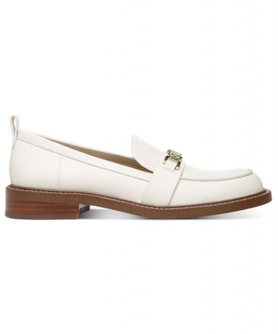 Women's Christy Tailored Loafers White $33.00 Shoes