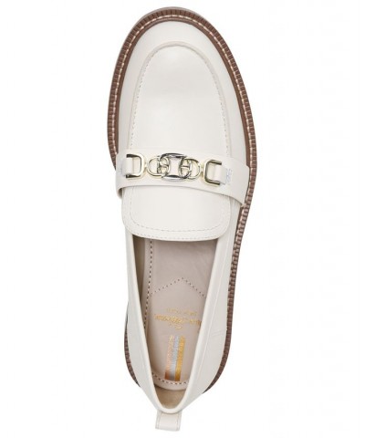 Women's Christy Tailored Loafers White $33.00 Shoes