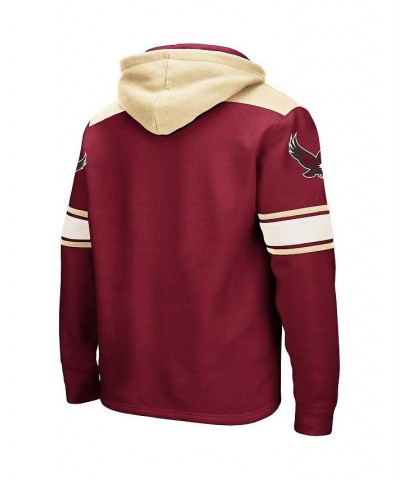 Men's Maroon Boston College Eagles 2.0 Lace-Up Pullover Hoodie $26.68 Sweatshirt