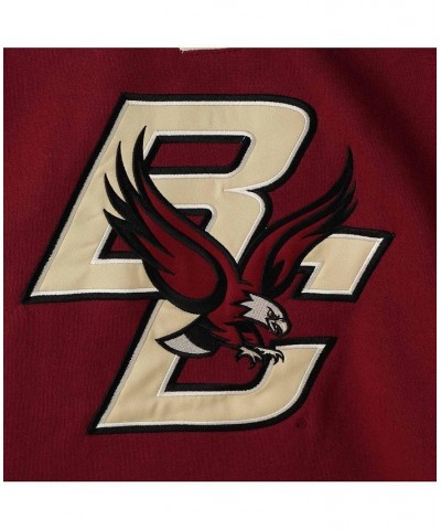 Men's Maroon Boston College Eagles 2.0 Lace-Up Pullover Hoodie $26.68 Sweatshirt