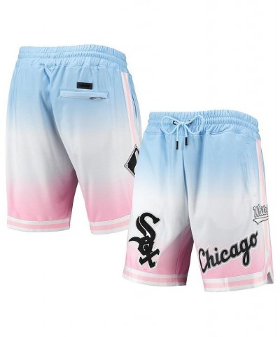 Men's Blue, Pink Chicago White Sox Team Logo Pro Ombre Shorts $37.40 Shorts