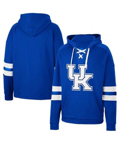 Men's Royal Kentucky Wildcats Lace-Up 4.0 Pullover Hoodie $36.00 Sweatshirt