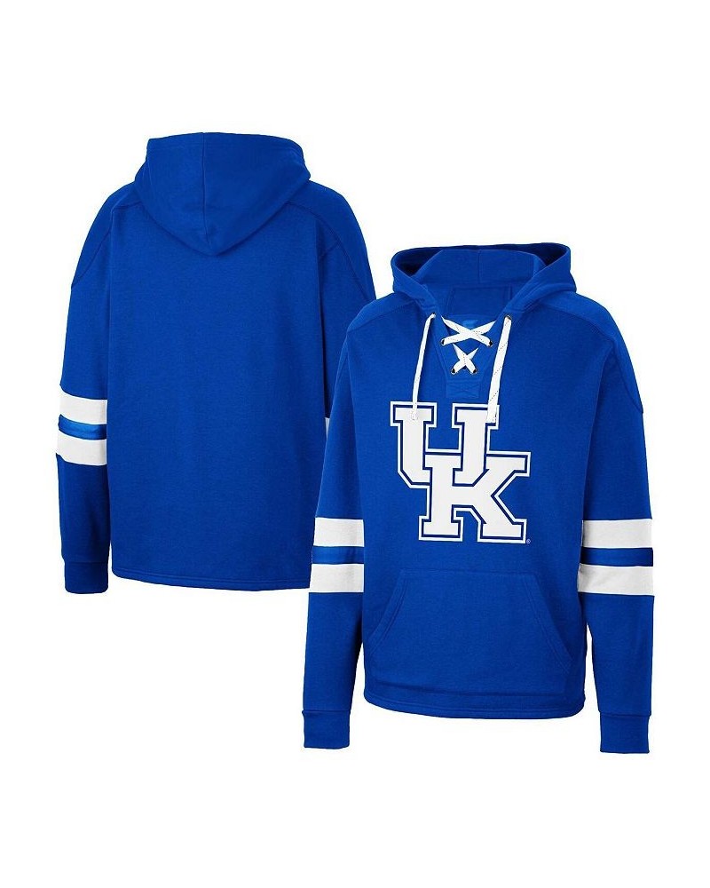 Men's Royal Kentucky Wildcats Lace-Up 4.0 Pullover Hoodie $36.00 Sweatshirt