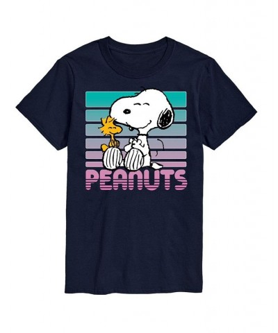 Men's Peanuts T-shirt Blue $15.05 T-Shirts