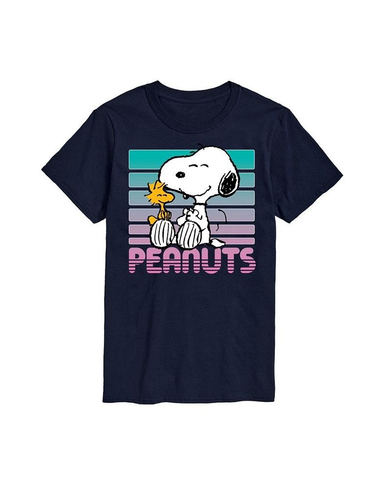 Men's Peanuts T-shirt Blue $15.05 T-Shirts