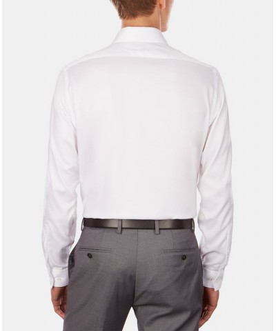 Calvin Klein Men's Slim-Fit French-Cuff Shirt White $28.88 Dress Shirts