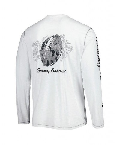 Men's White Atlanta Falcons Laces Out Billboard Long Sleeve T-shirt $45.60 T-Shirts