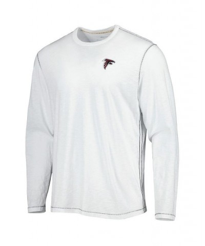 Men's White Atlanta Falcons Laces Out Billboard Long Sleeve T-shirt $45.60 T-Shirts