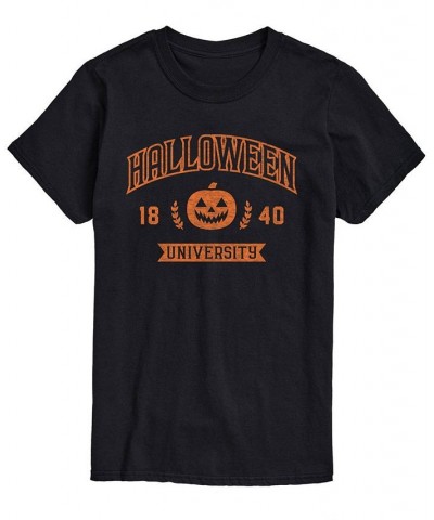 Men's Halloween University Classic Fit T-shirt Black $19.94 T-Shirts