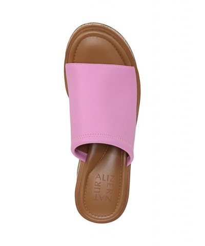 Cassie Platform Slides Pink $44.55 Shoes