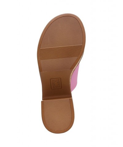 Cassie Platform Slides Pink $44.55 Shoes