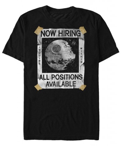 Men's All Positions Short Sleeve Crew T-shirt Black $15.40 T-Shirts