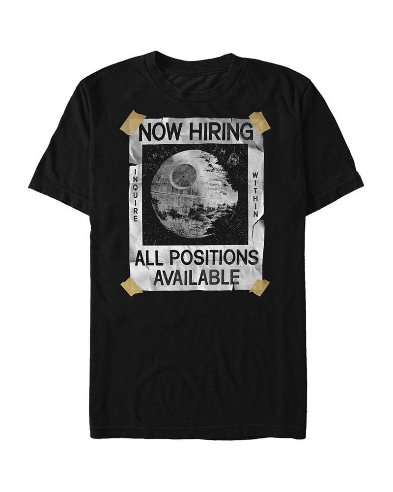 Men's All Positions Short Sleeve Crew T-shirt Black $15.40 T-Shirts