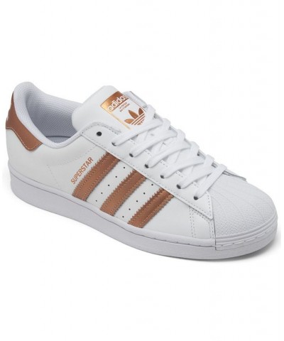 Women's Superstar Casual Sneakers White $36.00 Shoes