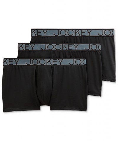 Active Microfiber Eco 2.5" Trunk - 3 Pack Black $16.09 Underwear