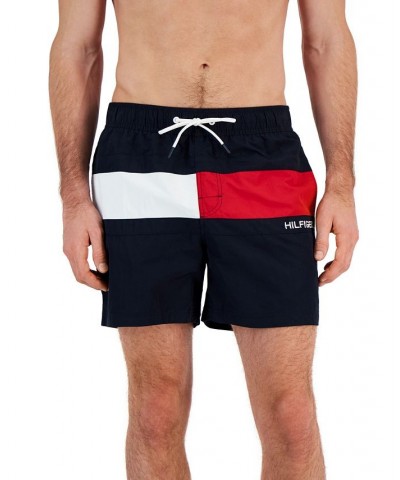 Men's Tommy Flag 7" Swim Trunks PD06 $17.34 Swimsuits