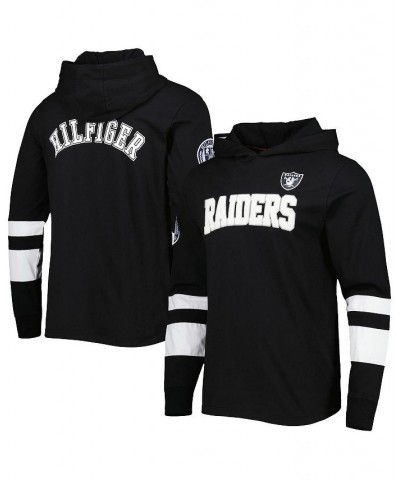 Men's Black, White Las Vegas Raiders Alex Long Sleeve Hoodie T-shirt $30.38 T-Shirts