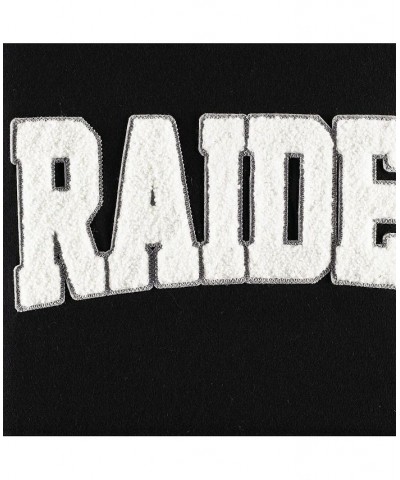 Men's Black, White Las Vegas Raiders Alex Long Sleeve Hoodie T-shirt $30.38 T-Shirts