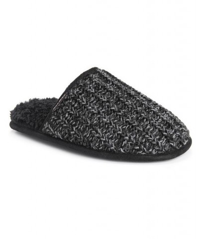 Men's Gavin Scuff Slippers Black $17.28 Shoes