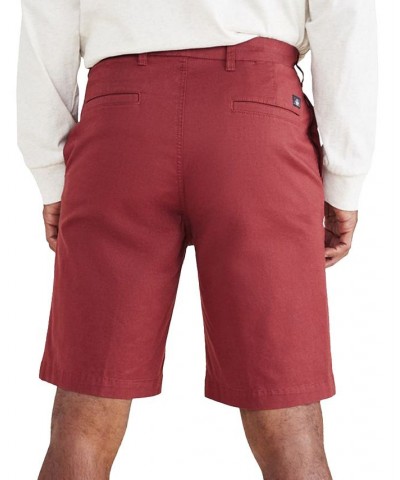 Men's Big & Tall Ultimate Supreme Flex Stretch Solid Shorts Red $24.29 Shorts