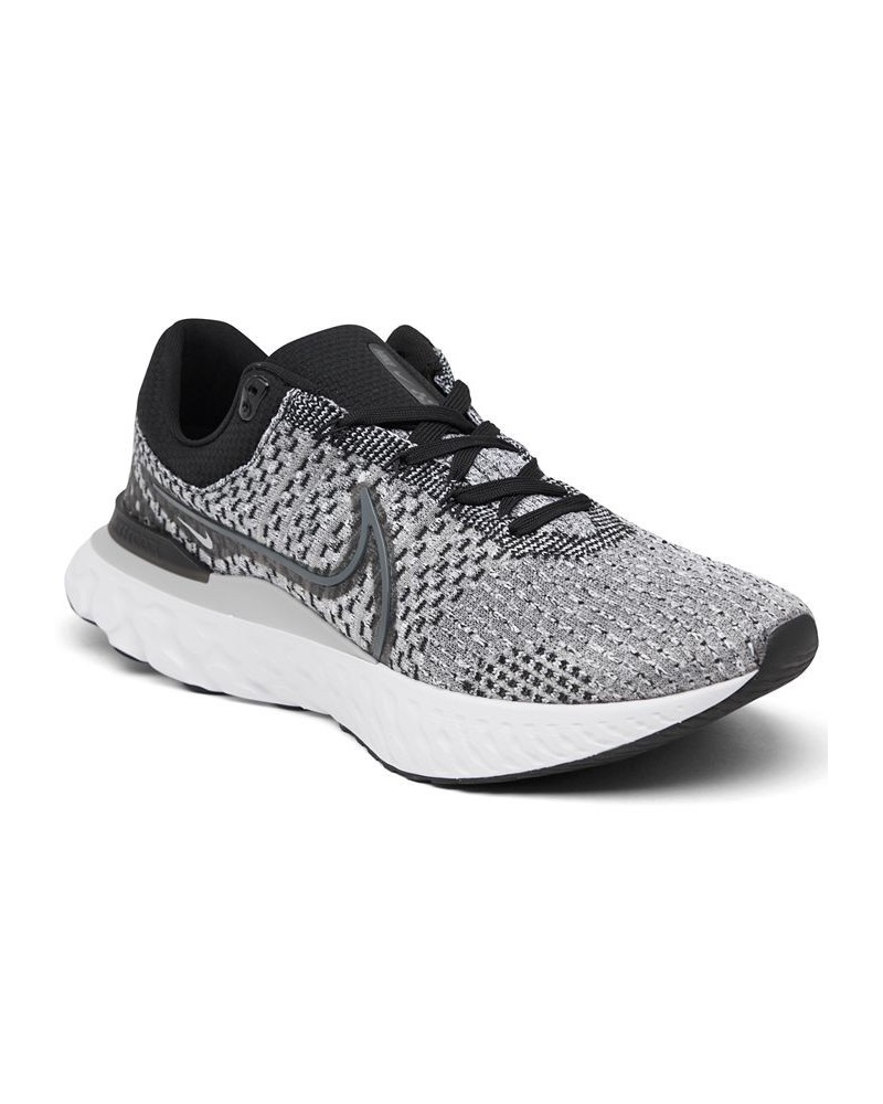 Men's React Infinity Run Fly knit 3 Running Sneakers Multi $50.00 Shoes