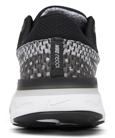 Men's React Infinity Run Fly knit 3 Running Sneakers Multi $50.00 Shoes