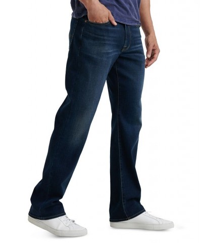 Men's 181 Relaxed Straight Fit COOLMAX Stretch Jeans Blue $34.10 Jeans