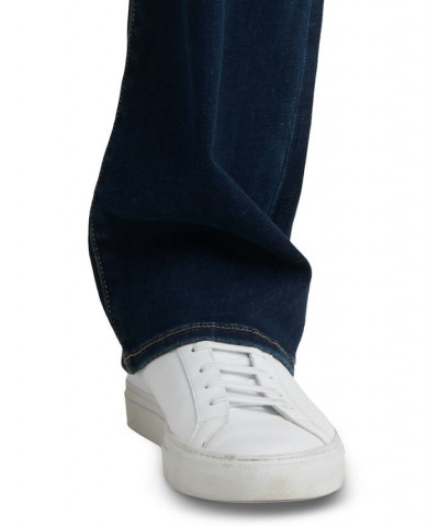 Men's 181 Relaxed Straight Fit COOLMAX Stretch Jeans Blue $34.10 Jeans