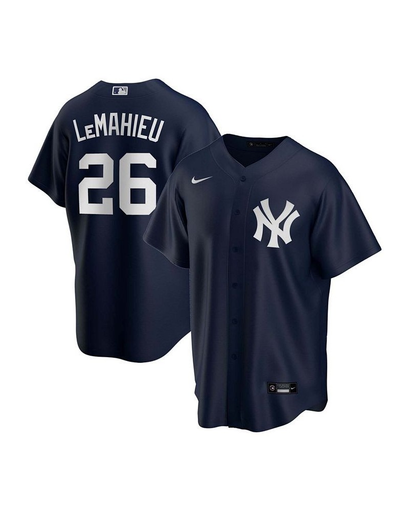 Men's DJ LeMahieu Navy New York Yankees Alternate Replica Player Jersey $52.20 Jersey