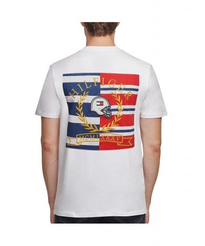 Men's White Dallas Cowboys Embroidered Patch T-shirt $17.20 T-Shirts