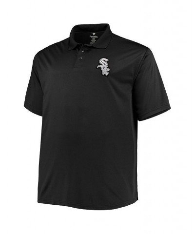 Men's Black, Charcoal Chicago White Sox Big and Tall Two-Pack Polo Shirt Set $34.31 Polo Shirts