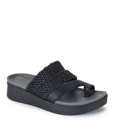 Women's Gwendalyn Slide Sandal Black $44.20 Shoes