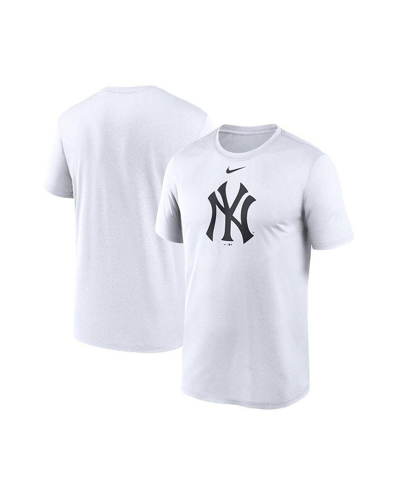 Men's White New York Yankees New Legend Logo T-shirt $20.00 T-Shirts