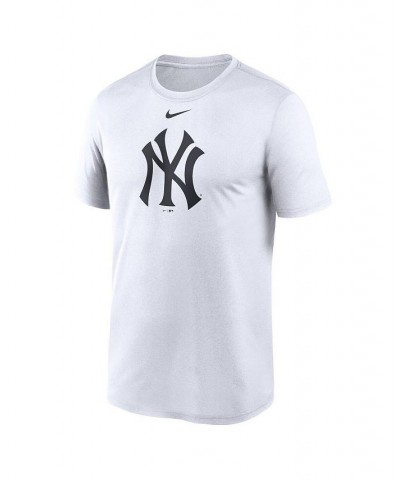 Men's White New York Yankees New Legend Logo T-shirt $20.00 T-Shirts