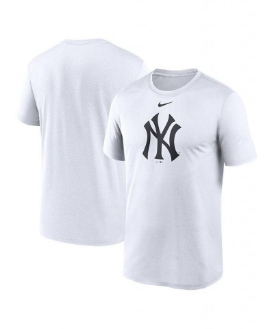 Men's White New York Yankees New Legend Logo T-shirt $20.00 T-Shirts