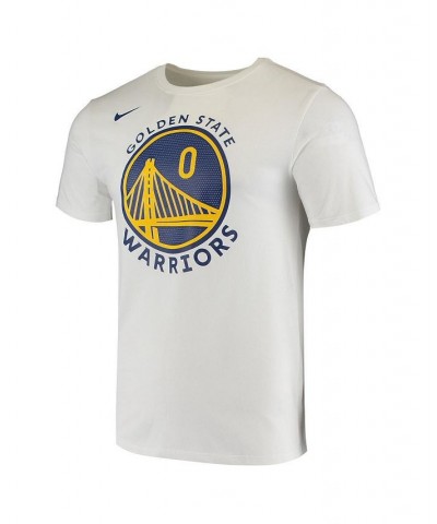 Men's D'Angelo Russell White Golden State Warriors Name and Number Logo Performance T-shirt $23.50 T-Shirts