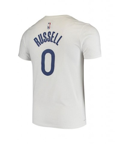 Men's D'Angelo Russell White Golden State Warriors Name and Number Logo Performance T-shirt $23.50 T-Shirts