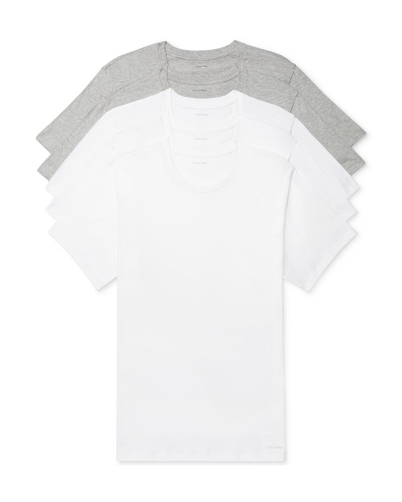 Men's 5-Pk. Cotton Classics Crew Neck Undershirts Silver $19.60 Undershirt