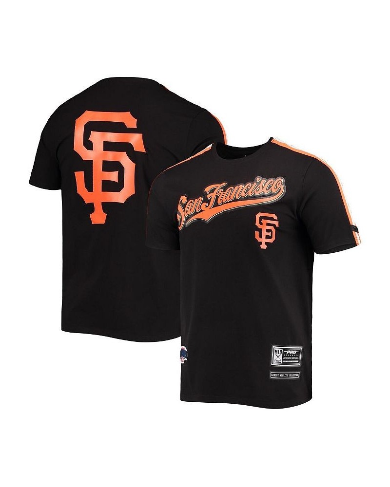 Men's Black San Francisco Giants Taping T-shirt $37.50 T-Shirts