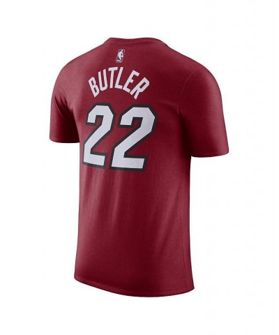 Men's Brand Jimmy Butler Red Miami Heat 2022/23 Statement Edition Name and Number T-shirt $15.48 T-Shirts