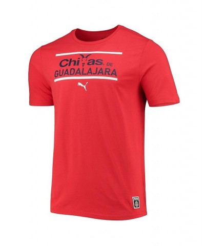 Men's Red Chivas FtblCore Logo T-shirt $14.00 T-Shirts