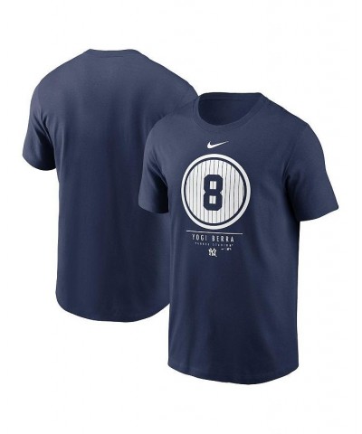 Men's Yogi Berra Navy New York Yankees Locker Room T-shirt $24.29 T-Shirts