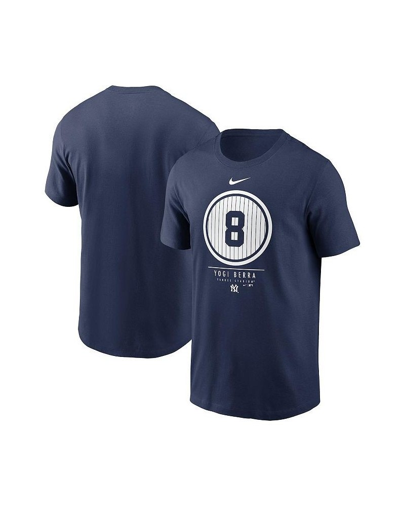 Men's Yogi Berra Navy New York Yankees Locker Room T-shirt $24.29 T-Shirts