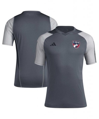 Men's Gray FC Dallas 2023 On-Field Training Jersey $26.00 Jersey