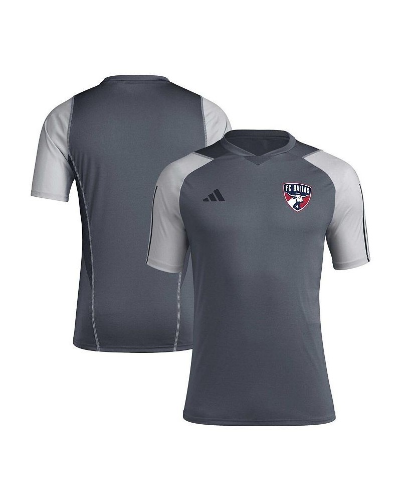 Men's Gray FC Dallas 2023 On-Field Training Jersey $26.00 Jersey