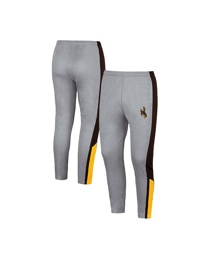 Men's Gray Wyoming Cowboys Up Top Pants $27.50 Pants