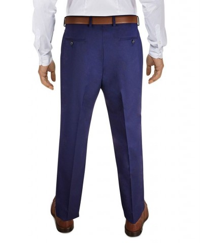 Men's Classic-Fit Stretch Solid Suit Pants PD03 $29.90 Suits