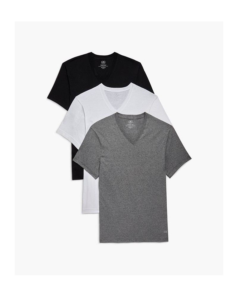 Men's Performance Cotton V- Neck Undershirt, Pack of 3 PD02 $24.44 Undershirt