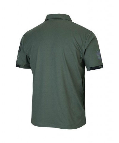 Men's Green Indiana Hoosiers OHT Military-Inspired Appreciation Echo Polo Shirt $28.20 Polo Shirts